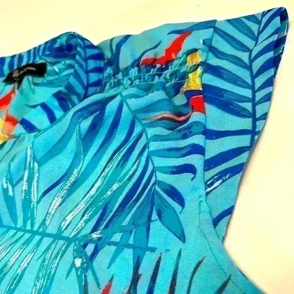 Lily Morgan Tank 1X Plus Travel Sun Sleeveless Vacation Vibrant Curve Resortwear - Picture 4 of 9